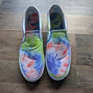 Nike Court Legacy Print Multicolor Women's Slip On Sneakers - Size Women's 8.5 O
